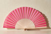Handfächer Carla in der Farbe Pink im Angebot bei Hitzewelle dem Online Fächerstore